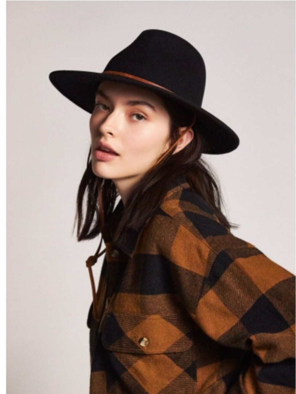 Brixton Tiller III 100% Wool Unisex Hat In Black Size Large (7 1/2)